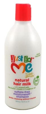 Just For Me Hair Milk Shampoo Moisturizesoft 13.5 Ounce (399ml) (Pack of 6), JF360132