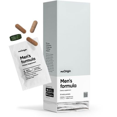 meOrigin Multivitamin for Men, All-in-One Supplement Complex with Zinc, Vitamin D, C, B12, Maca, Biotin, Saw Palmetto - 82 Nutrients for Men&#39;s Health Support, Energy, Healthy Hair, 30 Day Supply