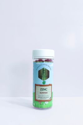 Organic Strength Vegan Zinc Pectin Gummies: Boost Your Immunity, Support Your Health with 50mg of Zinc, 455 Daily Intake (60 Count)