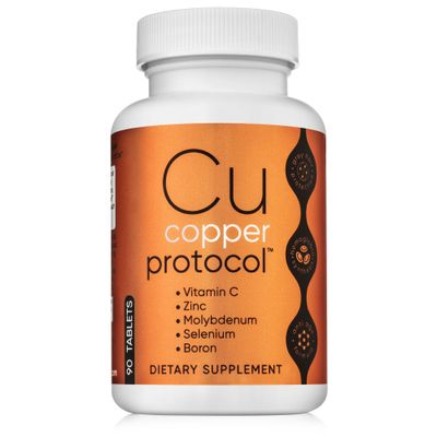 Copper Supplement with Zinc, Selenium, Boron, Molybdenum, and Vitamin C Copper Protocol for Men Women Supports Joint Health Essential Minerals for Daily Wellness 90 Tablets