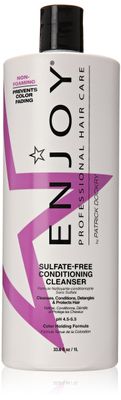 Enjoy Sulfate Free Conditioning Cleanser, 33 Fluid Ounce