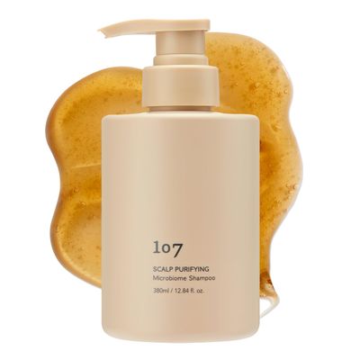 107 Clarifying Shampoo - Purifying Shampoo for Build Up, Dirt, Oil, Itchy, Dry Scalp - Fermented Vinegar Ginseng for Refreshed Revitalized Scalp - Paraben, Phthalate and Sulfate Free (16.9 oz)