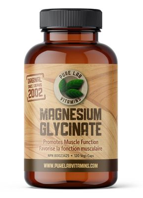 Magnesium Supplement Capsules, 120 Count, 165mg capusles, 495mg per serving, Gluten Free, Made in Canada