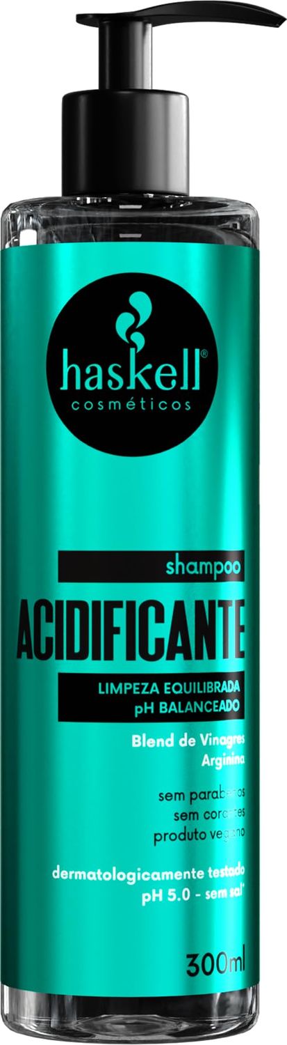 Haskell - Linha Acidificante - Shampoo 300 Ml - (Acidifier Collection - Shampoo 10.14 Fl Oz)
