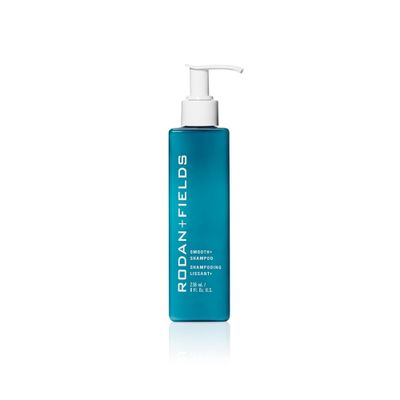 RODAN FIELDS SMOOTH Shampoo 8 fl oz Sulfate Free Shampoo Safe for Color Treated Hair Anti Frizz Scalp Health Infused with Amino Acids Rambutan Seeds Water Lily Sandalwood Scent