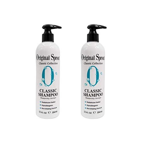 Original Sprout Classic Shampoo. Sulfate Free Shampoo for Classic Hair Care. 12 oz (2 pack) (Packaging May Vary)