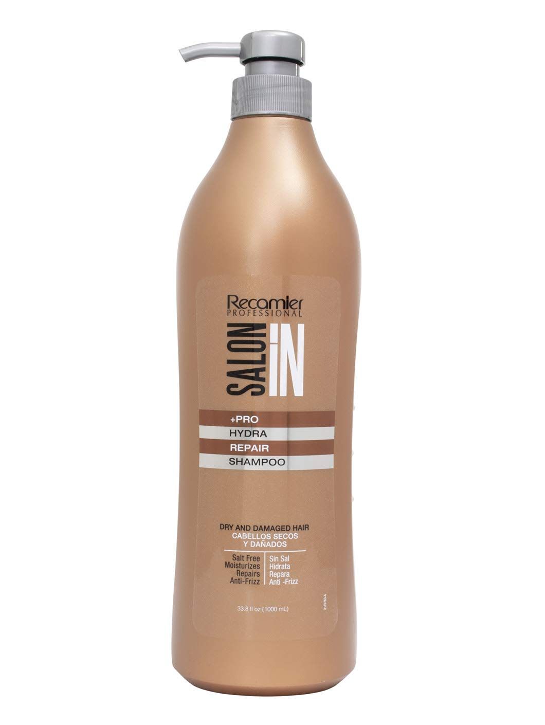 Recamier Professional Salon In Pro Hydra Repair Hair Shampoo 33.8 - Shampoo Reparador Hidratante Cabello Seco y Maltratado