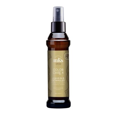 MKS eco Color Care X, Sunflower Scent - 4 fl oz - Leave-In Treatment Detangler - Improves Shine, Provides Frizz Static Control - With Moroccan Argan Oil Hemp Seed Oil - Vegan, Cruelty Free