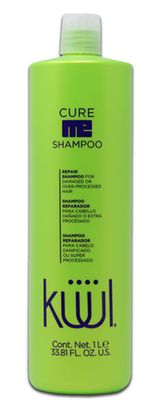 Kuul Cure Me Shampoo 33.8 oz - SHAMPOO K L RECONSTRUCTOR DEL CABELLO CON HIDRATACI N PROLONGADA - 1 Litro 1000 ML