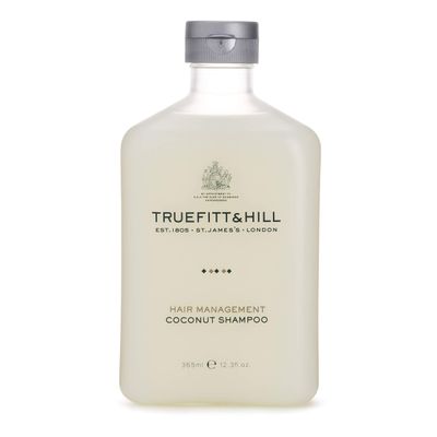 Truefitt Hill Hair Management - Coconut Shampoo - Designed for Sensitive Scalps, Made with Natural Ingredients, SLSSLES-Free, Suitable for Frequent Use on Normal and Dry Hair - 12.3 oz.