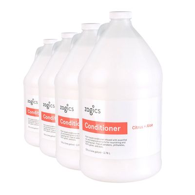 Zogics Conditioner, Citrus Aloe Scented Conditioner (4 GallonsCase)