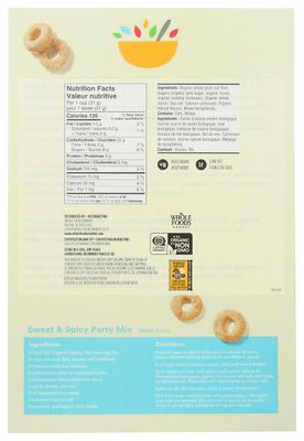 365 by Whole Foods Market, Organic Honey And Nut Morning Os Cereal, 12.2 Ounce