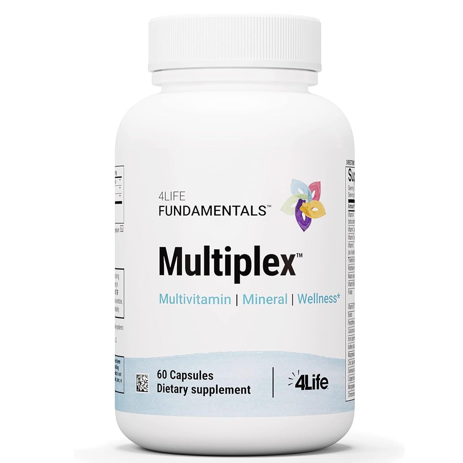 4Life Multiplex, 21 Essential Vitamins and Minerals, Supports Health and Immune System with Vitamins A, B, C, Zinc, Biotin and More - 60 Capsules