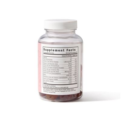MAKE TIME - Sugar-Free Women s Multivitamin Gummies - Daily Support with Vitamin A, C, D3, E, B6, B12, Folate, Biotin, Iodine Zinc - Delicious Easy to Take - 30 Servings