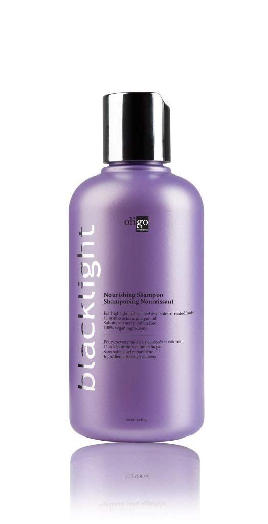 Oligo Professionnel - Backlight Nourishing Shampoo - Sulfate free shampoo for blondes - Vegan - For Color Treated Hair - Hydrating formula with Argan oil - 8.5 oz