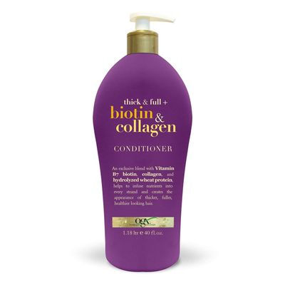 OGX Thick Full Biotin Collagen Conditioner, 40 FL OZ