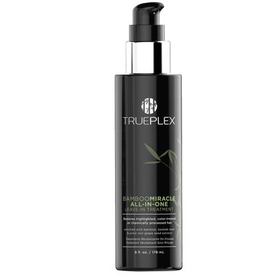 KERATHERAPY Trueplex Bamboo Miracle All-In-One Conditioning Treatment, 6 oz., 178 ml - Vegan Leave in Hair Strengthener with Baobab, Grape Seeds Bamboo Extract for Color Treated, Dry Damaged Hair