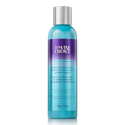 The Mane Choice Tropical Moringa Sweet Oil Honey Endless Moisture Rinse Out or Leave In Conditioner, Detangles, Softens Nourishes Dry, Brittle Hair, Helps Reduce Breakage Smooth Frizz, 8 Oz