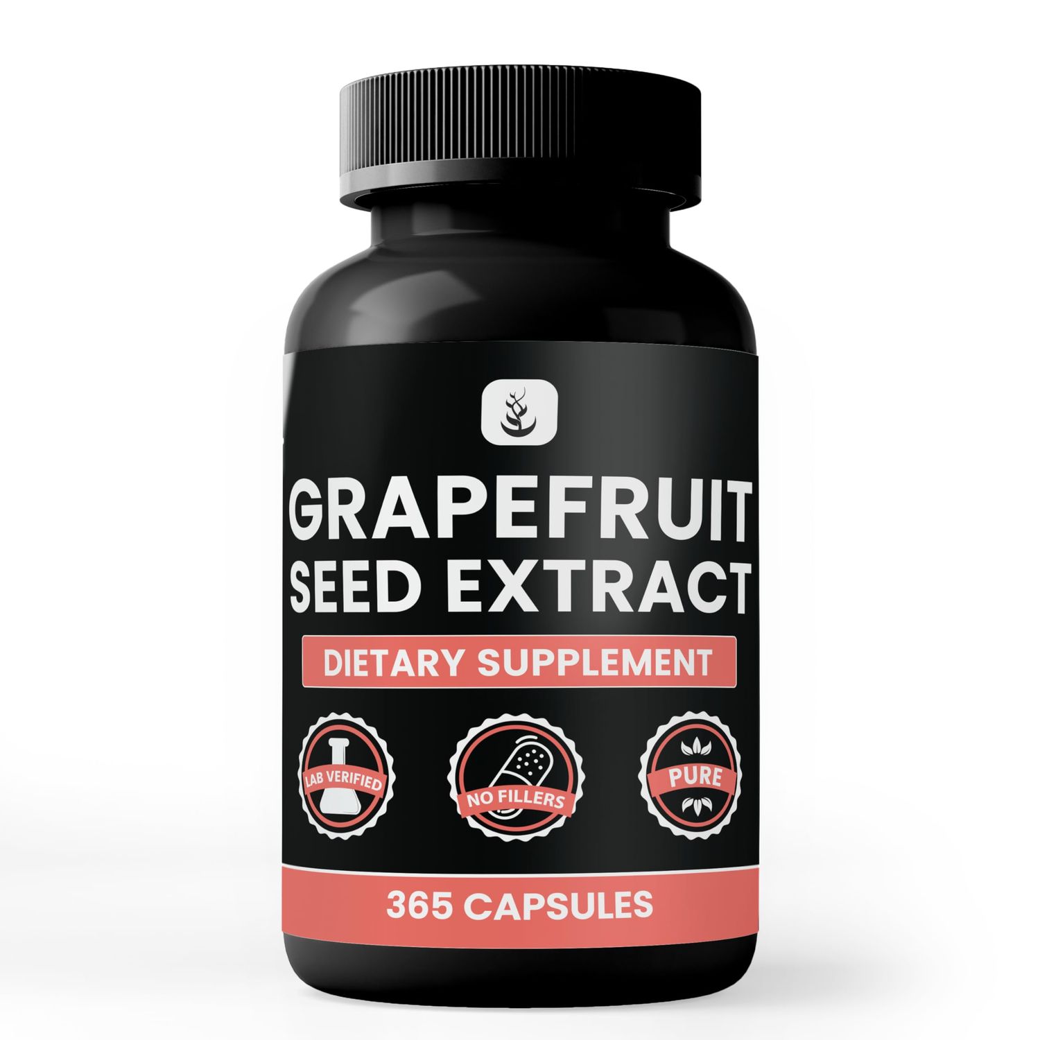 PURE ORIGINAL INGREDIENTS Grapefruit Seed Extract (365 Capsules) No Magnesium Or Rice Fillers, Always Pure, Lab Verified