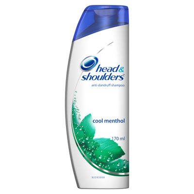 Head And Shoulders Shampoo Cool Menthol 170ml
