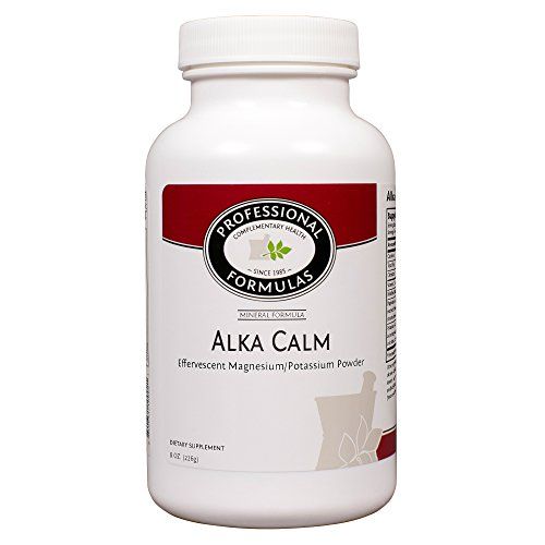 Professional Formulas Alka Calm - Magnesium and Potassium Supplement, Drink Mix Powder - Gluten Free, Vegetarian, Hypoallergenic, Raspberry Lemon