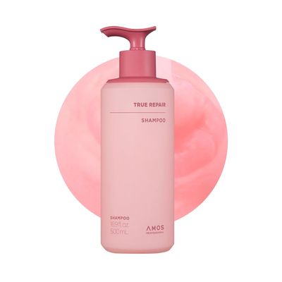 AMOS PROFESSIONAL True Repair Shampoo l Anti-Frizz Smoothing Shampoo with Ceramide, For Dry Damaged Hair, 16.9 fl.oz