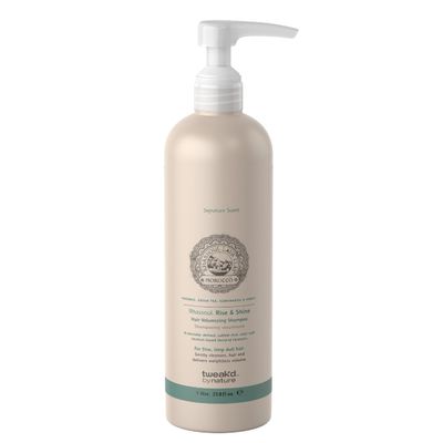 Tweak d by Nature - Rise Shine Volumizing and Thickening Shampoo for Fine Hair, Hydrating Hair Care for Soft, Tangle-Free Finish, Cruelty Free (33.8 ounces)