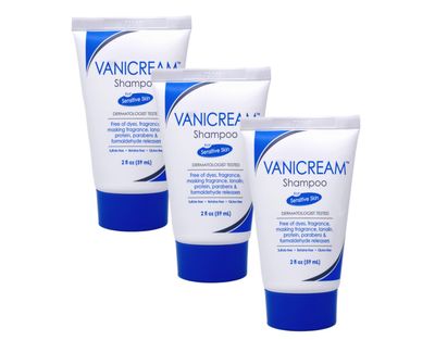 Free Clear Shampoo, 2 Ounce Travel Size (Pack of 3)