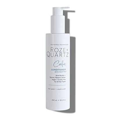 Roze Quartz Calm Conditioner (8.5 Ounce 250ml) with Facet Fix Bond Builder