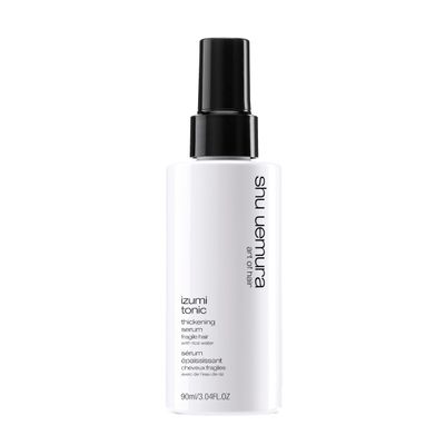 Shu Uemura Izumi Tonic Strengthening Thickening Rice Water Hair Serum Hydrates Repairs Damaged Hair Softens, Smooths, and Adds Shine With Japanese Rice Water For All Types of Fragile Hair
