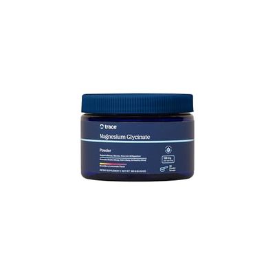 Trace Minerals Magnesium Glycinate 120mg - Powder Mix to Support Digestive Health - Aid Sleep Muscle Relaxation - Highly-Absorbable Magnesium Supplement - Mixed Berry Lemonade, 180g (60 Servings)