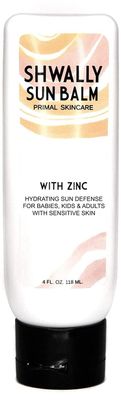 Shwally Zinc Avocado Mineral SunBalm 30SPF, The Only Real Primal Sun Lotion - 100 Grass Fed Tallow, Avocado Oil Non-Nano Zinc Oxide - Pregnancy Safe (Coconut Vanilla, 4 Fl Oz Not Tinted)