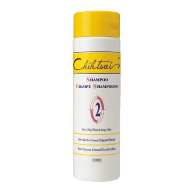 Chihtsai No.2 Shampoo for OilyFineLimp Hair (8.3oz250ml) - Remove excess sebum impurities, Balance oil secretion, Adds volume without weight