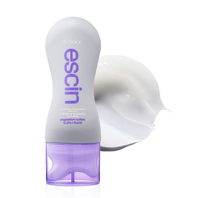 b.clinicx MagnesiumEscin Body Gua Sha Massage Cream - Intensive Relief for Leg with Gua Sha Tool, Leg Massage Cream for Circulation, Improving Calf Swelling, Korean Skin Care 5.07 fl.oz