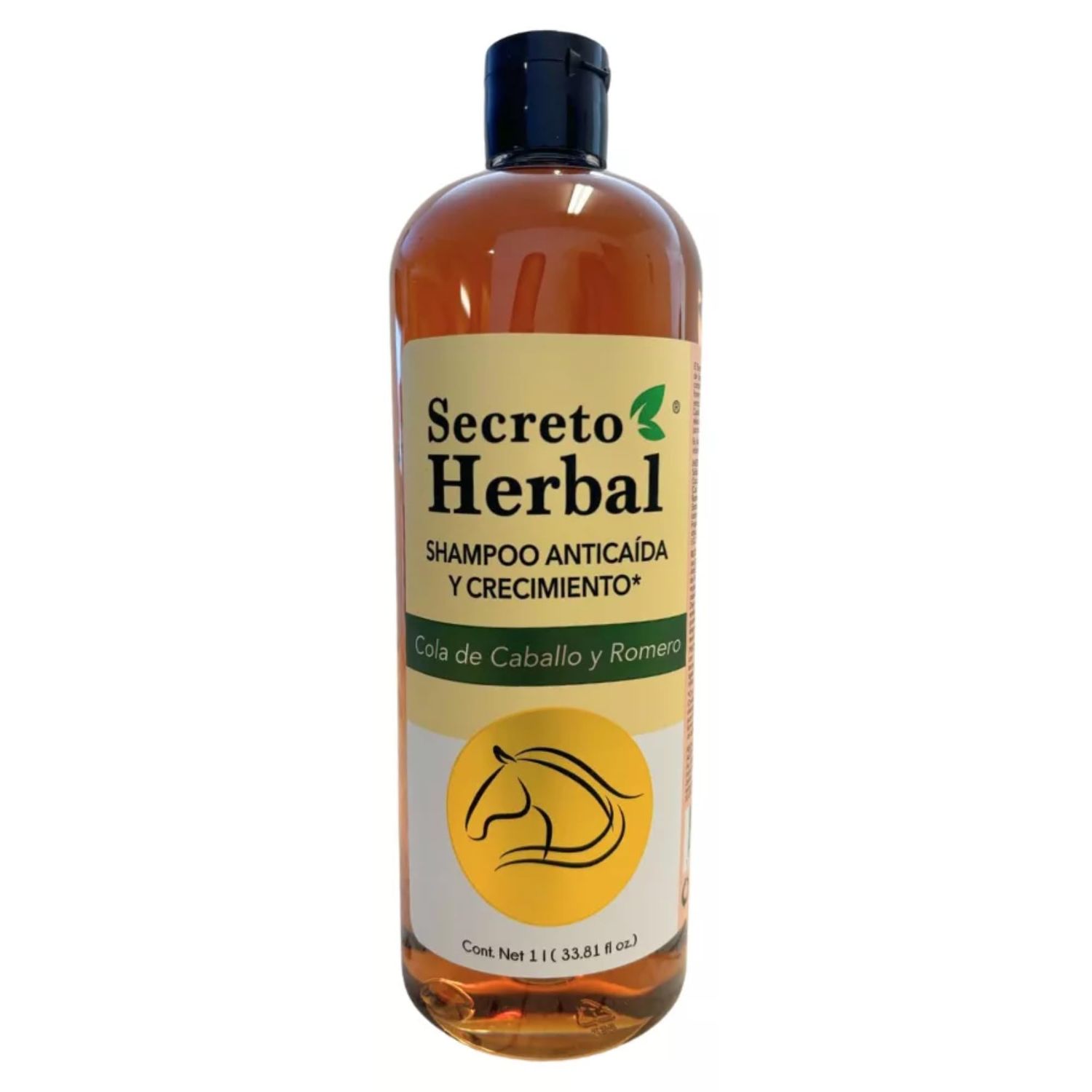 Five Brothers Products Shampoo Secreto Herbal cola de caballo y romero, 33.81 Fl Oz
