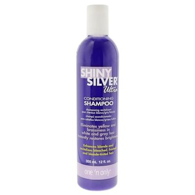 ONE &#39;N ONLY One-n-Only Shiny Silver Ultra Conditioning Shampoo Shampoo Unisex 12 oz
