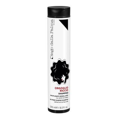 Diego dalla Palma Orgoglioriccio No-Frizz Shaping Shampoo - Protects And Repairs Hair From Roots To Tips - Redefines Waves And Curls - Leaves Hair With Long Lasting Softness - 8.5 Oz