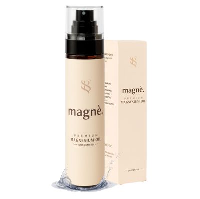 Magn Topical Magnesium Spray for Women - Unscented 4fl.oz Magnesium Mist Oil Organic - Pure Magnesium Oil for Sleep and Anxiety - Liquid Magnesium Chloride Spray for Feet, Body Pain Relief