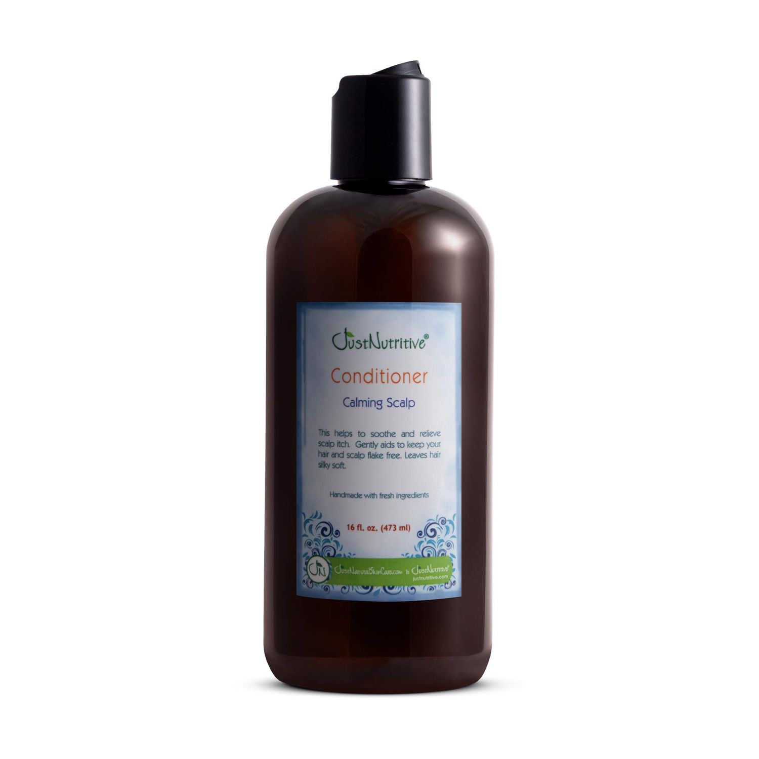Just Nutritive Itchy Scalp Calming Scalp Conditioner Calming Scalp Conditioner Healthy Scalp Therapy Loaded with Scalp Loving Ingredients No Harsh Chemicals For Men and Women 16 fl oz