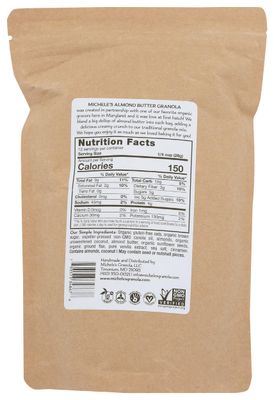 TIMETRACE Micheles Granola Granola Almond Butter 12 OZ