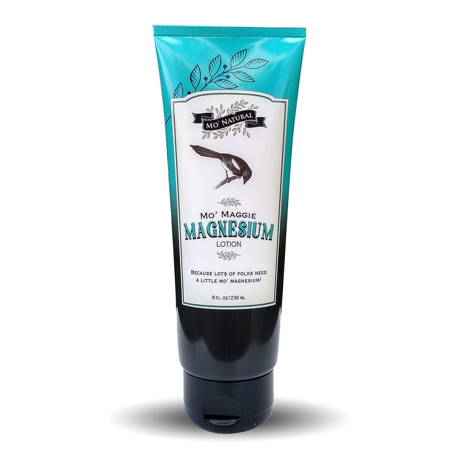 Mo Maggie Topical Magnesium Cream Highest Concentration of Zechstein Magnesium Organic Opulent Oils Shea Butter by Mo&#39; Natural 8 oz