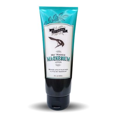 Mo Maggie Topical Magnesium Cream Highest Concentration of Zechstein Magnesium Organic Opulent Oils Shea Butter by Mo&#39; Natural 8 oz