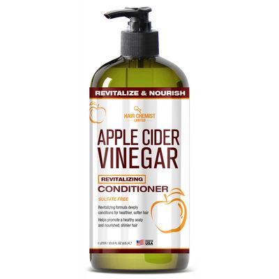 Hair Chemist Apple Cider Vinegar Revitalize Nourish Sulfate Free Conditioner 33.8 Ounces