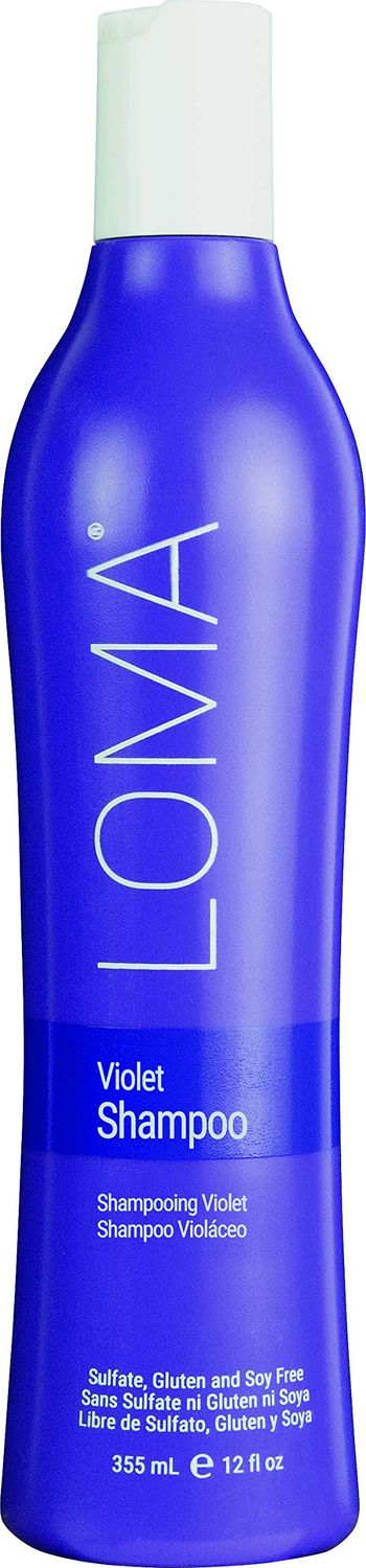 LOMA Violet Shampoo 12 ounce (Sulfate, Paraben and Gluten FREE)