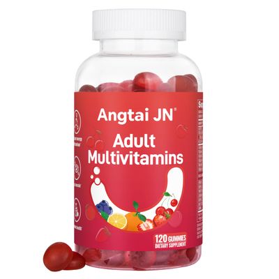 Multivitamin Gummies for Women Men - 13 Vitamins Minerals (A, C, D, E, Biotin, Folic Acid, Zinc), Vegan Friendly, Support Immune Health, Mixed Berry Flavor, 120 MultiVites Gummies, 60 Day Supply
