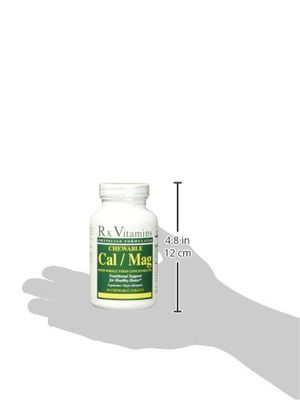 Rx Vitamins Chewable CalciumMagnesium Tablets, 90 Count