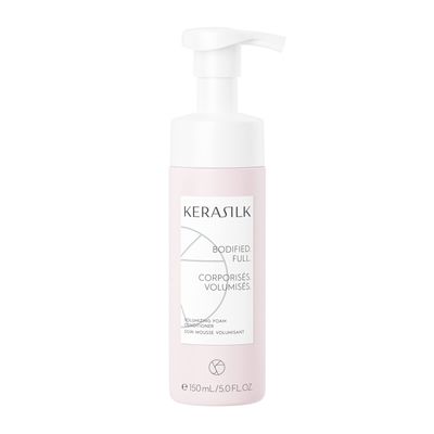 KERASILK Volumizing Foam Conditioner Provides Weightless Hydration Enhances Volume Detangles For Fine, Limp, Flat Hair 150ml