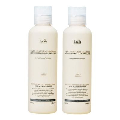 LA&#39;DOR TripleX 3 Deep Cleansing Shampoo for Dry Itchy Sensitive Scalp Dandruff wTea Tree Lemon Lavender Sulfate-free Korean Hair Care 10 Fl Oz