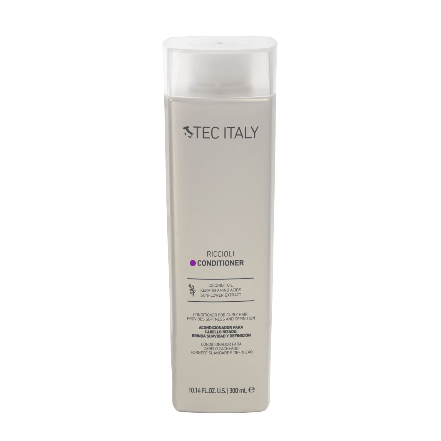 Tec Italy Riccioli Conditioner for Curly Hair, 300ml 10.14 fl oz