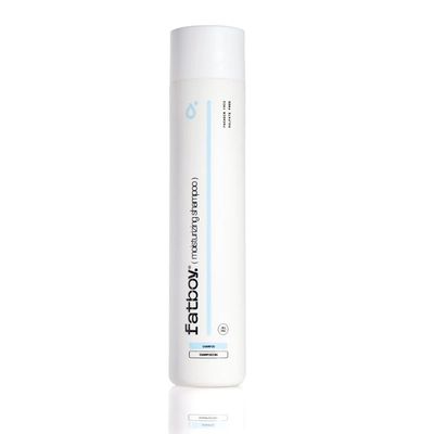 Fatboy Moisturizing Shampoo, Hydrating Daily Hair Shampoo for Shine, Moisture, Gentle Cleansing with Coconut Oil, Avocado Oil Quinoa, Hair Care for All Hair Types, Paraben Free, Color Safe, 10 oz